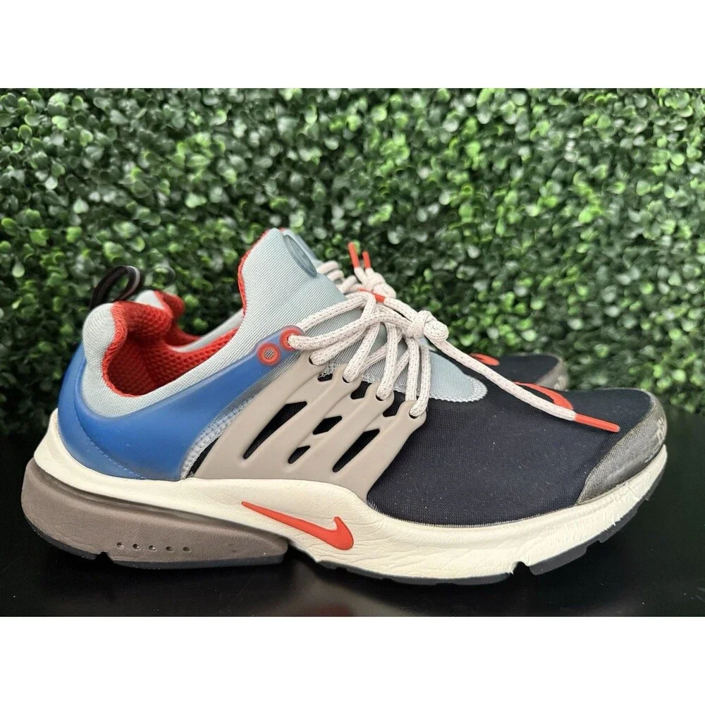 Nike Air Presto Premium Shoe Shop DV0776-010 Black Blue Orange Men's Size 11